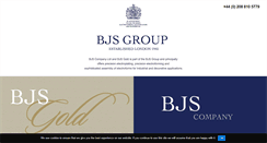 Desktop Screenshot of bjsgold.com